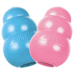 KONG Puppy Toy Natural Teething Rubber -Fun to Chew, Chase & Fetch- For Medium Puppies (Color May Vary)