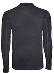 N221JH HOT THERMO Underwear Jersey Round Neck For Men's Black Navy - S-3XL (BLACK, XL)