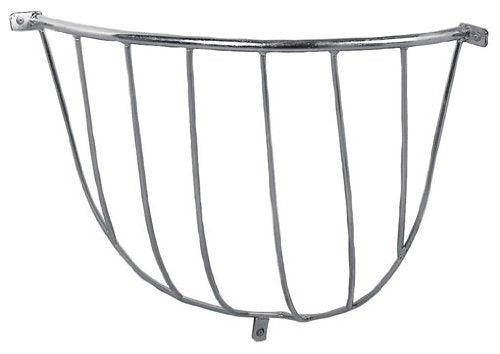 Kerbl Hay Rack Galvanized Corner Mount Feeder