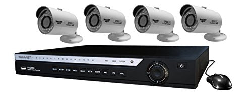 WatchNet ENS-08KIT-30BIR 8 canal 1 To NVR avec 4 picartelles IR 3.0