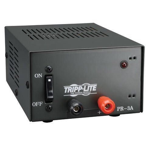 Tripp Lite PR3 3-Amp DC Power Supply 120VAC Input to 13.8VDC Output