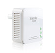 Tenda P200 1 Port Powerline Mini Adaptateur Kit d'adaptateur jusqu'à 200 Mbps - Blanc