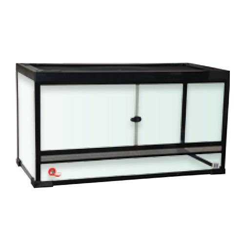 Atasuki RR3519 Terrarium Tank with Front Ventilation - Black (36x18x20in)