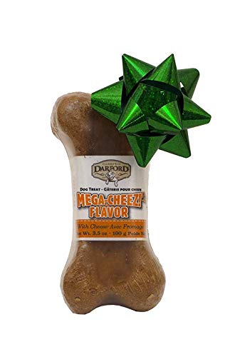 Darford Mega Bone Junior P 'Nut Butter Flavor Dog Treat, 3-1/2-Ounce (Pack Of 24)