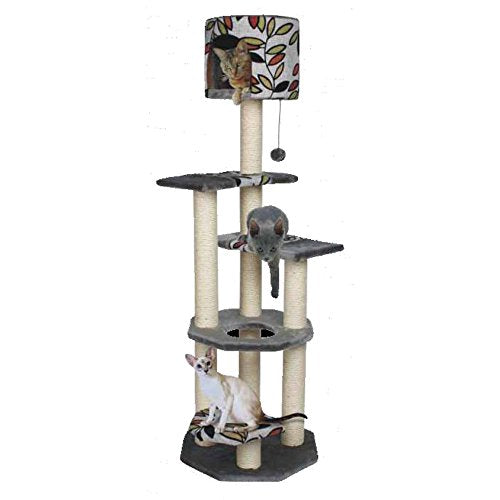 Tru Hardware CC1587 Sisal Multi-Step Cat Cave 56 pouces