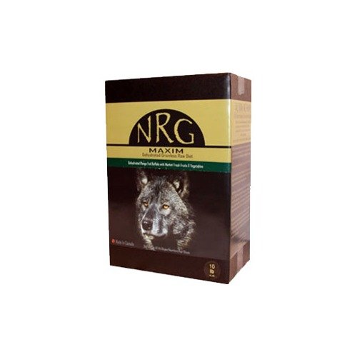 NRG Maxim (The RAW ONE) Grain-Free Raw Dehydrated Dog Food - Buffalo
