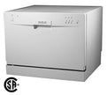 Curtis RCA RDW3208-WHT COMPTOP LAVER LAVERS AVEC 6 PLACES CAPACITÉ DE RÉGLAGE - BLANC