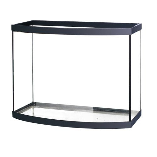 All Glass Black Bow Front Aquarium (36Gallon)