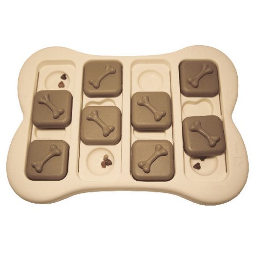 Compagnie des animaux TIBP Nina Ottosson Interactive Brick Dog Dog Toy