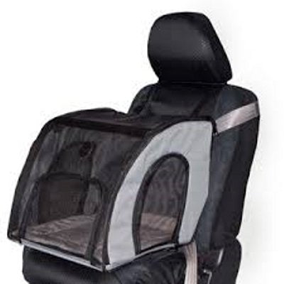 K&H Manufacturing 7680 Travel Safety Carrier Black / Gray (25.5x22x29.5)