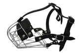 Angel Pet Supplies Miami Wire Cage & Leather Muzzle