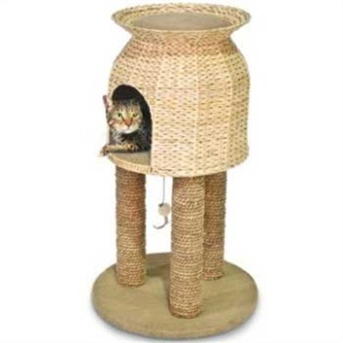 Ware Scratch & Sleep Tower Hyacinth Jute