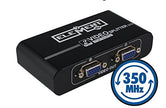 Élément hz ele1x2spv350 1 en 2 out Splitter VGA 350 MHz