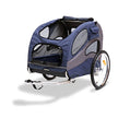 Solvit 21689 HoundAbout Pet Bicycle Trailer For Dog (Blue, Large)
