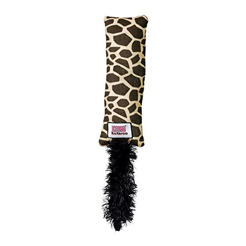 Kong Kickeroo Pattern No.3 Catnip Toy, les couleurs varient, Tiger