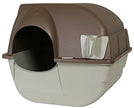 Self-Cleaning Litter Box Brown Taupe Large
