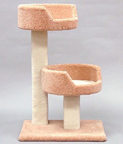 North American Pet 49316 Kitty Tree avec 2 plateaux de sommeil 35 pouces