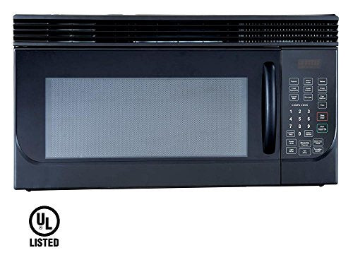 Curtis RCA RMW1636-BLK 1,6 FT cube sur la plage Micro-ondes de 300 CFM 1000 watts - noir