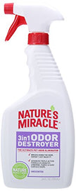 Miracle de la nature 3-en-1 Destroyer d'odeur et éliminateur, 24 onces