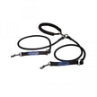 Bergan Pet Ez Step Stretch Dual Leash In Black