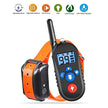 Dog Training Collar, Dog Shock Collar with Remote 2500ft Range with Beep Vibra Shock LED Light, Waterproof IPX7 Electric Dog Bark Collar for Medium Large Dogs
