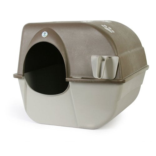 Omega Paw Roll N Clean Self Cleaning Litter Box, Large