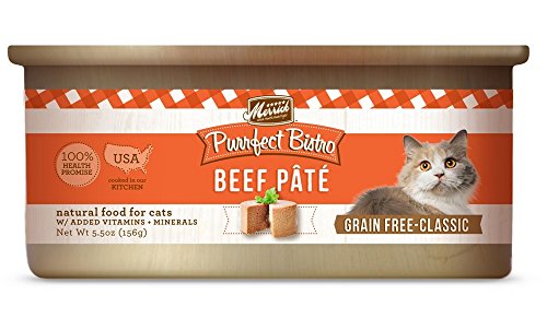 Merrick Purrfect Bistro Beef Pate Pate Cat Cat Food