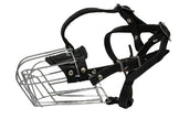 Angel Pet Supplies Miami Wire Cage & Leather Muzzle