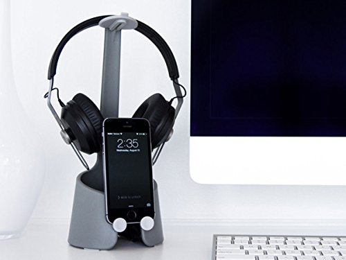 Modko Jack Headphone Stand Mount iphone Cell Phone Accessories (Gray)