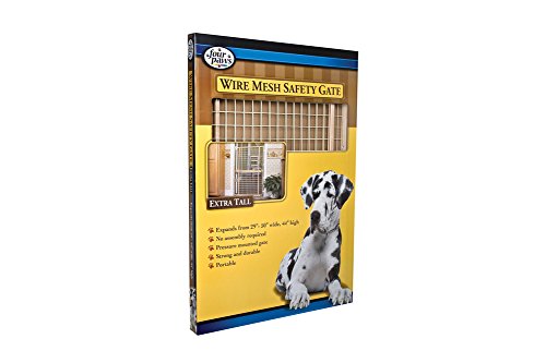 Four Paws 57125 Wood Frame Gate Xtall 29.5-50"X44"