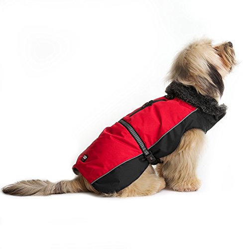 Dog Gone Smart Aspen Parka Scarlet For Dogs (14)
