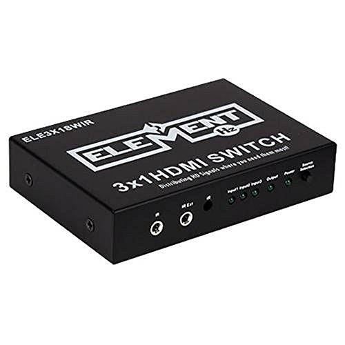 Élément hz ele3x1swir + 3 3-in 1 commutateur HDMI avec capacité IR 4KX2K