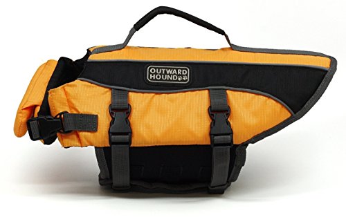 Kyjen Outward Hound 2524 Life Jacket For Dog (Orange, X-Large)