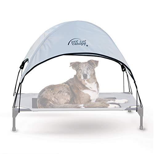 K&H Pet Products Pet Cot Canopy Large Gray 30