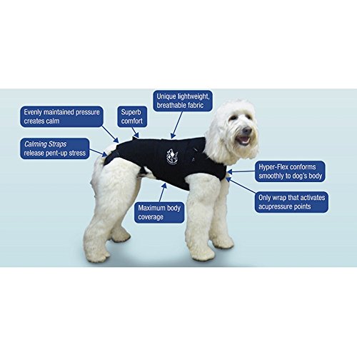 Compagnie d'animaux The Original Anxiété Wrap, XX-Large, 37-41 pouces, 96 livres plus