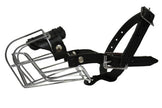 Angel Pet Supplies Miami Wire Cage & Leather Muzzle