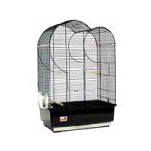 TruPet BB2431 Cloud Cockatiel Cage Black - Set of 4