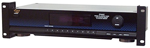 Pyle PT652T Rackmountable Digital PLL AM/FM Quartz Radio Tuner