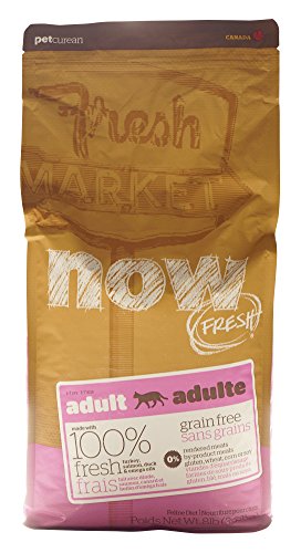 MAINTENANT! 152319 Aliments sans céréales frais pour les chats adultes, sac de 8 livres