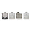 TruPet BB2462 Beaks Mansion Cages Â Set of 4