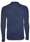 N221JH HOT THERMO Underwear Jersey Round Neck For Men's Black Navy - S-3XL (NAVY, XL)