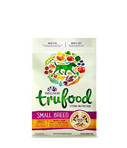 Wellness 18017 TruFood Small Breed Chicken/Chickpea/Chicken Liver Recipe Dry Dog Food 10LB