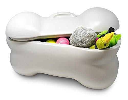 OurPets Big Bone Pet Toy Storage Bin