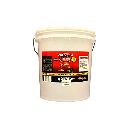 Omega One AA5871B Super Colour Tropical Small Pellets Floating 15lb