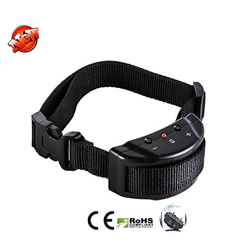 Amadog WT758 petit collier d'écorce anti-dog de bip léger, 7 niveaux Tone et stimulation - 180pcs