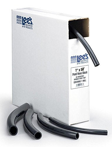 Lee's Flex 15077 Pond Tubing Black Slip-Fit (1in x 50ftt)