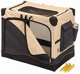 Crate de compagnie côté animal de compagnie PET SOIX 1000, Ã Â 20 pouces x 13 pouces x 12 pouces, bronzage de la marine