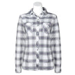 Pilote&Filles Flannel Shirt (Grey Mauve, S)