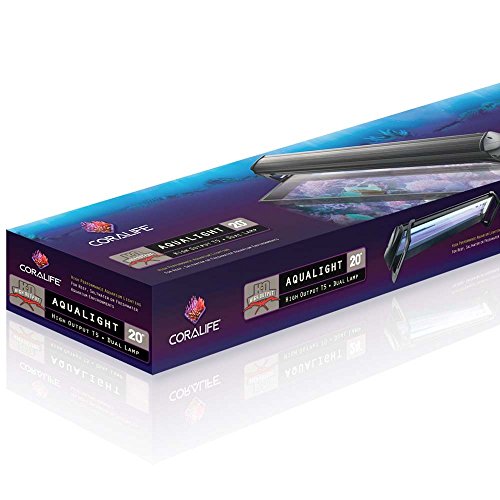 Coralife Aqualight High Output T5 Dual Lamp Fixture