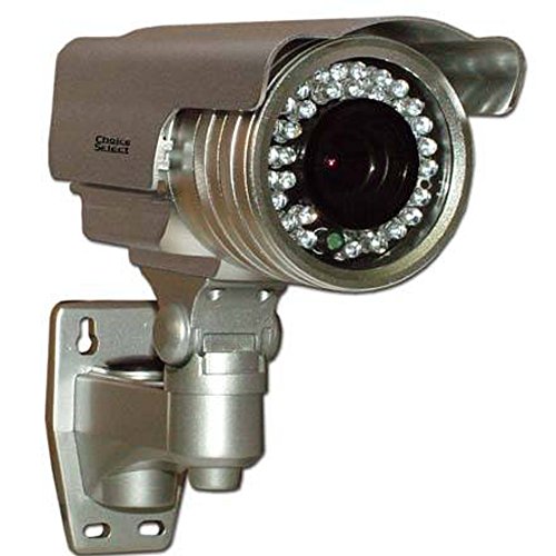 Choice Select CHO3012 IR Weatherproof Day/Night Security Color Camera, 420tvl,30m,w/ps